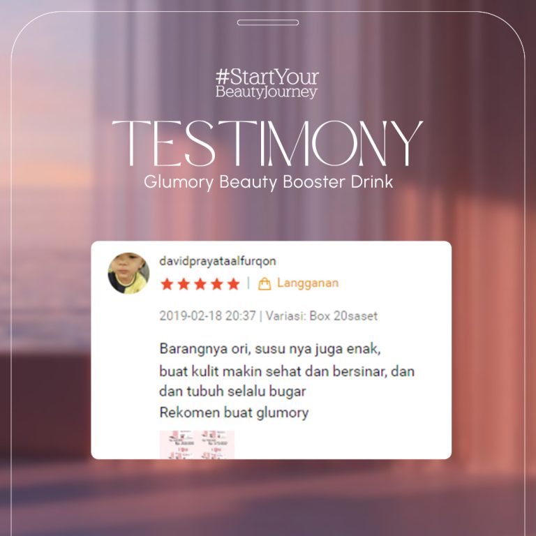 Review Glumory Beauty Booster Drink